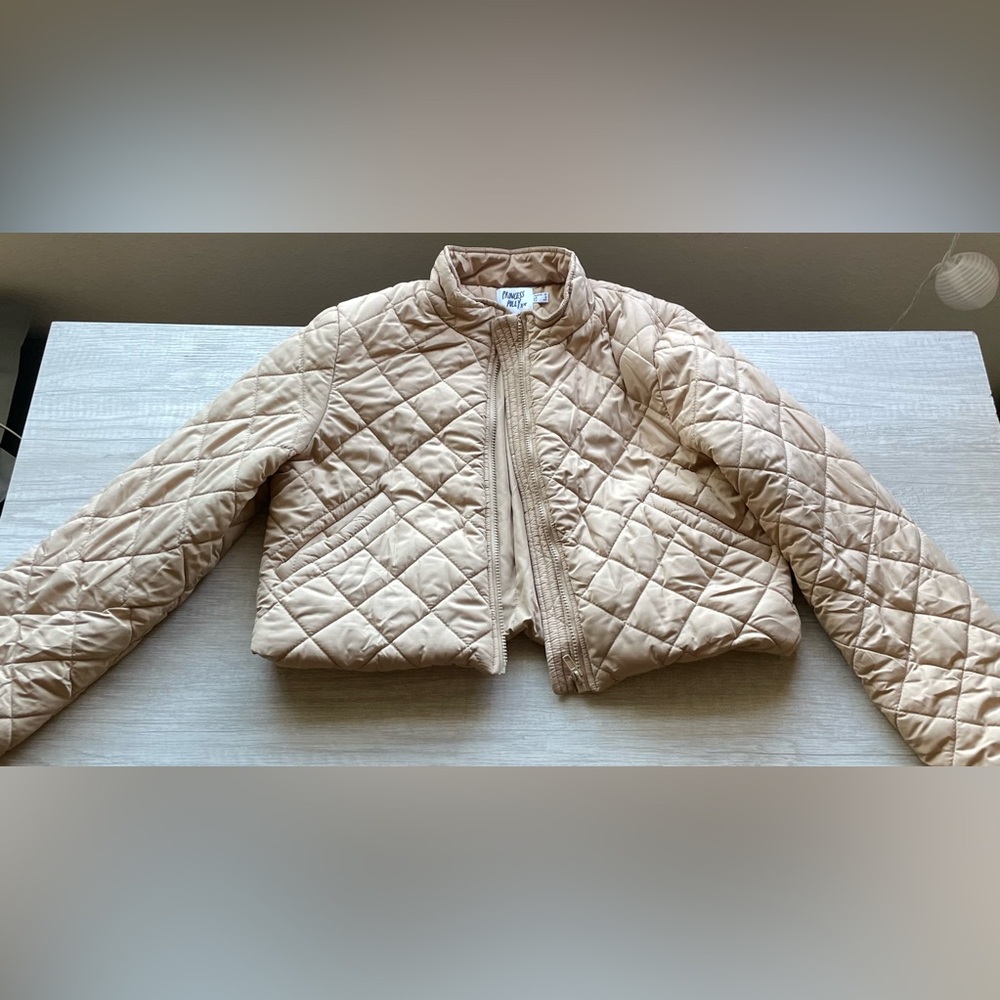 Crop beige Princess Polly sweater